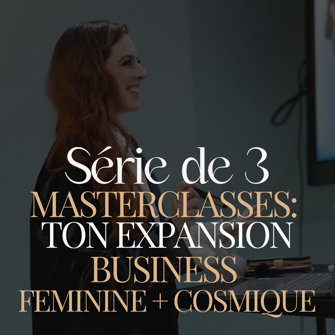 Masterclass Planning Business Cosmique